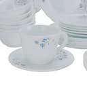 طقم عشاء أركوبال 50 قطعة Royalford 50 Pcs Opalware Dinner Set - 190428