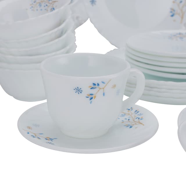 طقم عشاء أركوبال 50 قطعة Royalford 50 Pcs Opalware Dinner Set - 190428