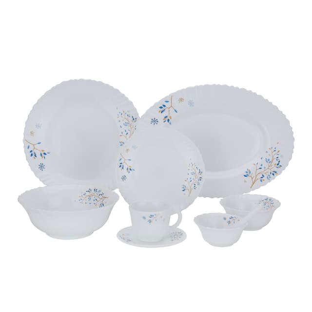 طقم عشاء أركوبال 50 قطعة Royalford 50 Pcs Opalware Dinner Set - 190424