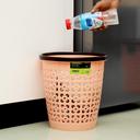 سلة مهملات بلاستيك وردي رويال فورد Royalford Dust Bin, Circular Wastebasket Trash Can, RF10214 - SW1hZ2U6NDQxMjMz