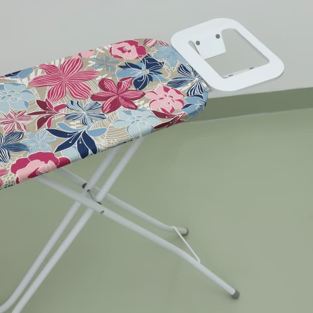 طاولة مكواة قابلة للطي مع حامل مكواة من رويال فورد Royalford Mesh Ironing Board with Iron Rest - 192964