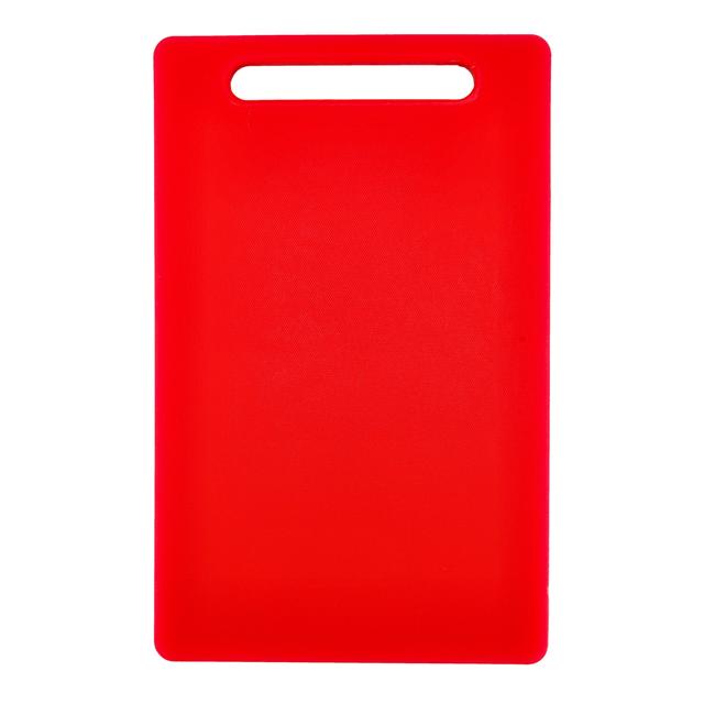 Royalford Classic Cutting Board, Polyethylene, RF10282 | Chopping Board | Non-Absorbent, Odorless & Non-Toxic | Crack/Chip Resistant | Easy Grip Handle - SW1hZ2U6NDQwODU2