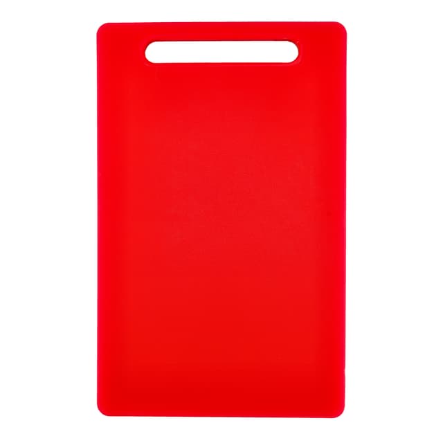 Royalford Classic Cutting Board, Polyethylene, RF10282 | Chopping Board | Non-Absorbent, Odorless & Non-Toxic | Crack/Chip Resistant | Easy Grip Handle - 294981