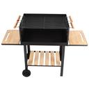 Royalford Barbecue Stand With Grill, RF10369 | Premium Quality Iron Construction | Barbecue Grills With Wheels |Ideal For Camping, Backyard, Patio, Balcony Family Party - SW1hZ2U6NDQwNDgy