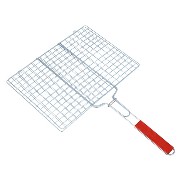 شواية محمولة قابلة للطي - 30 × 40 × 60 سم Barbeque Grill Chromium Plated Iron - Royalford