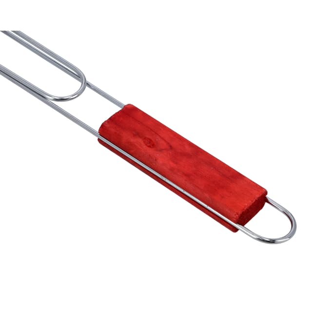 شواية محمولة قابلة للطي - 30 × 40 × 60 سم Barbeque Grill Chromium Plated Iron - Royalford