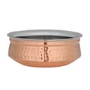 قدر نحاس يدوي التصنيع Royalford Cooper Steel Serving Handi