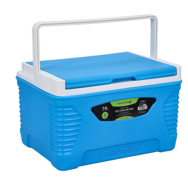 صندوق حافظ للحرارة بسعة 14 لتر | Royalford Insulated Ice Cooler Box - SW1hZ2U6NDQxNDU4