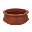 Royalford Deep Fish Curry Pot, 100% Natural Clay, RF10577 | Handmade Clay Cookware | Non-toxic | Eco-friendly | Can be used on Gas Stove Or Open Fire | Earthen Handi/Mitti Ke Bartan/Clay Pot for Cooking & Serving - SW1hZ2U6NDQxMDYz