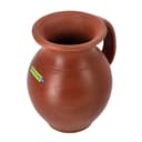 Royalford 1.5L Jug, Handmade Clay Serveware, RF10593 | 100% Natural Clay | Non-Toxic, Eco-Friendly | Clay Jug For Water Or Drinks | Used For Serving Water