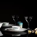 طقم عشاء أركوبال 44 قطعة Royalford 44Pcs Opalware Dinner Set