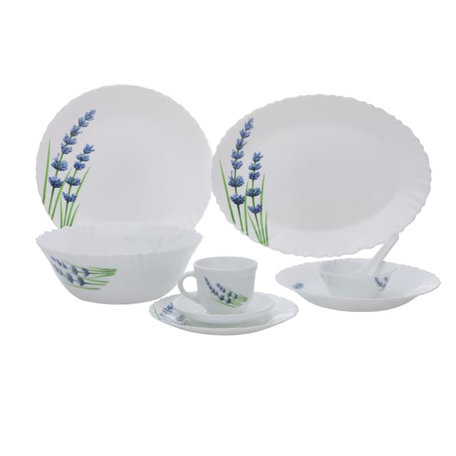 طقم عشاء أركوبال 44 قطعة Royalford 44Pcs Opalware Dinner Set