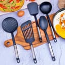 مجموعة ملاعق طبخ 5 قطع  Royalford Nylon Kitchen Tools Set - 191807