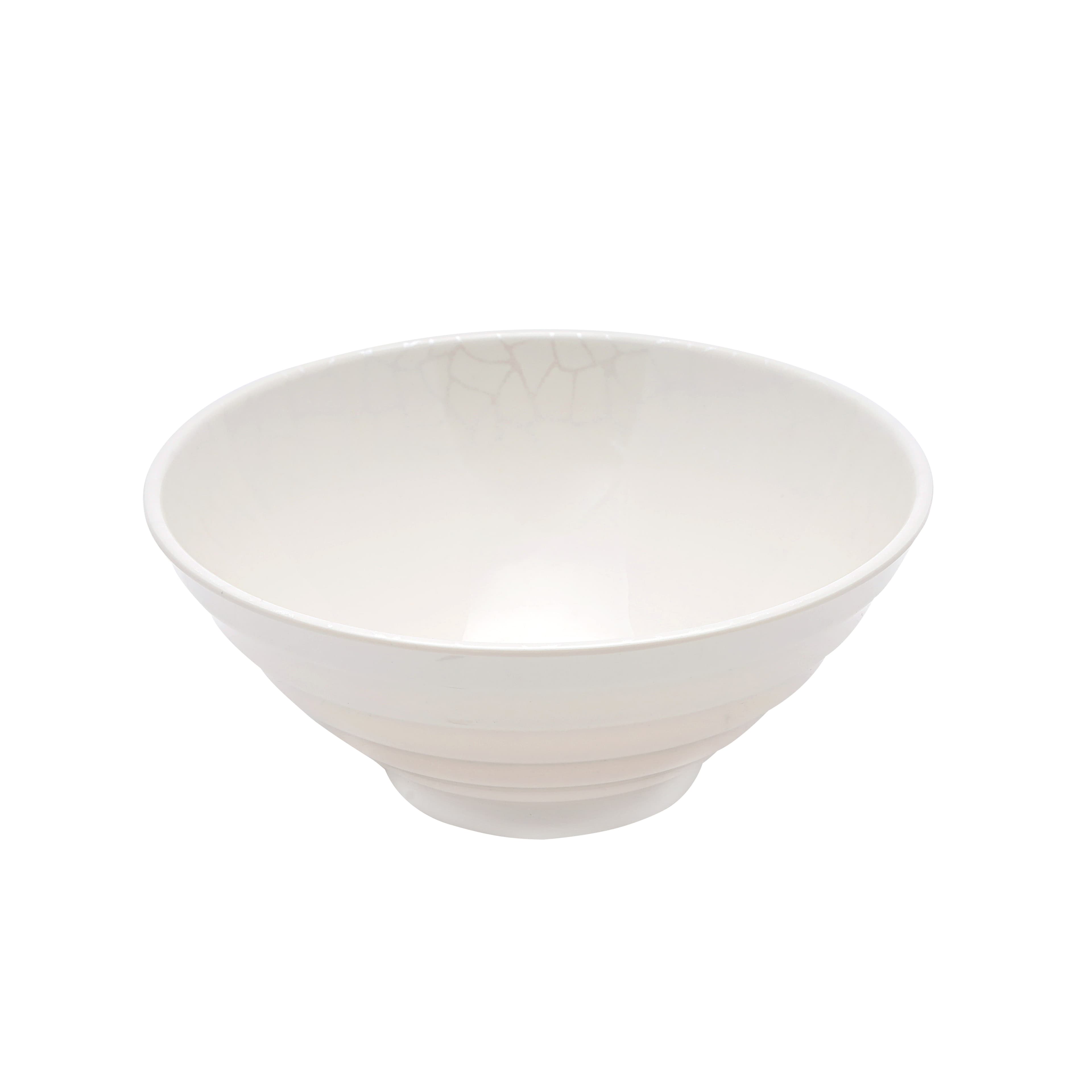 وعاء ميلامين 6 بوصة أبيض لؤلؤي رويال فورد Royalford Melamine White Pearl Bowl, 6 Inch