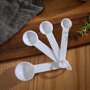 طقم ملاعق قياس توابل سيراميك 4 قطع Royalford - Ceramic Measuring Tool Set, 4 Pcs