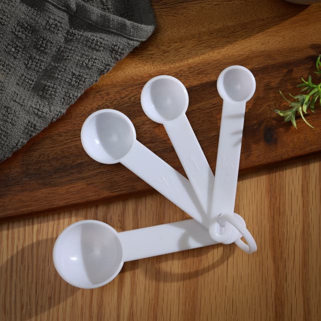 طقم ملاعق قياس توابل سيراميك 4 قطع Royalford - Ceramic Measuring Tool Set, 4 Pcs