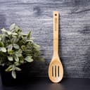 ملعقة طهي مثقبة خشبية ( مقشدة ) Royalford - Bamboo Skimmer