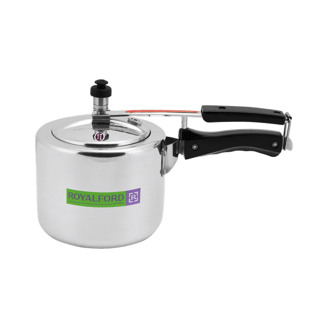 Royalford Aluminium Pressure Cooker, 5L - SW1hZ2U6NDU2MTQx