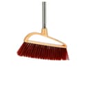 مكنسة مع جاروف بلاستيك من رويال فورد  Royalford Plastic Broom With Dustpan Set - Hand Broom With Synthetic Stiff Bristles - 193043