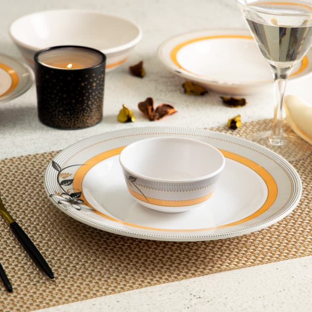 Royalford Melamine Dinner Set, 20 Pcs - 194474