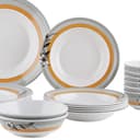 Royalford Melamine Dinner Set, 20 Pcs - 194477