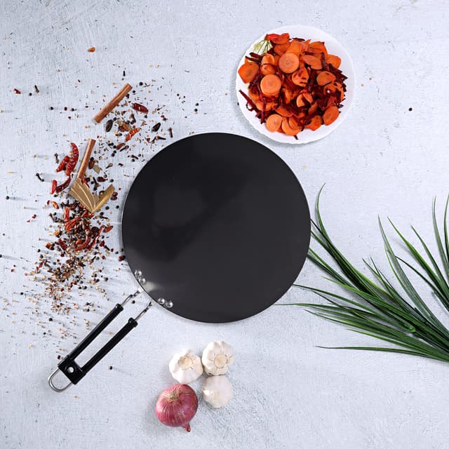 مقلاة (طاوة) 30 سم Royalford Hard Anodized Matt Tawa