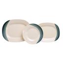 Royalford Ribble Designed Melamine Dinner Set, 64 Pcs - SW1hZ2U6NDQzNzA0