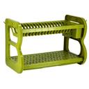 شبك صحون (مجفف صحون) - أخضر Royalford 2-Layer Wall Hanging Dish Rack