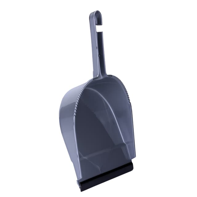 Royalford Dust Pan - Long Handle With Polymer Construction - Dust Clearing And Picking Tool Perfect