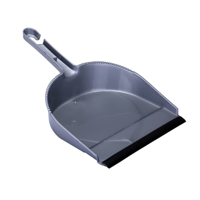 Royalford Dust Pan - Long Handle With Polymer Construction - Dust Clearing And Picking Tool Perfect