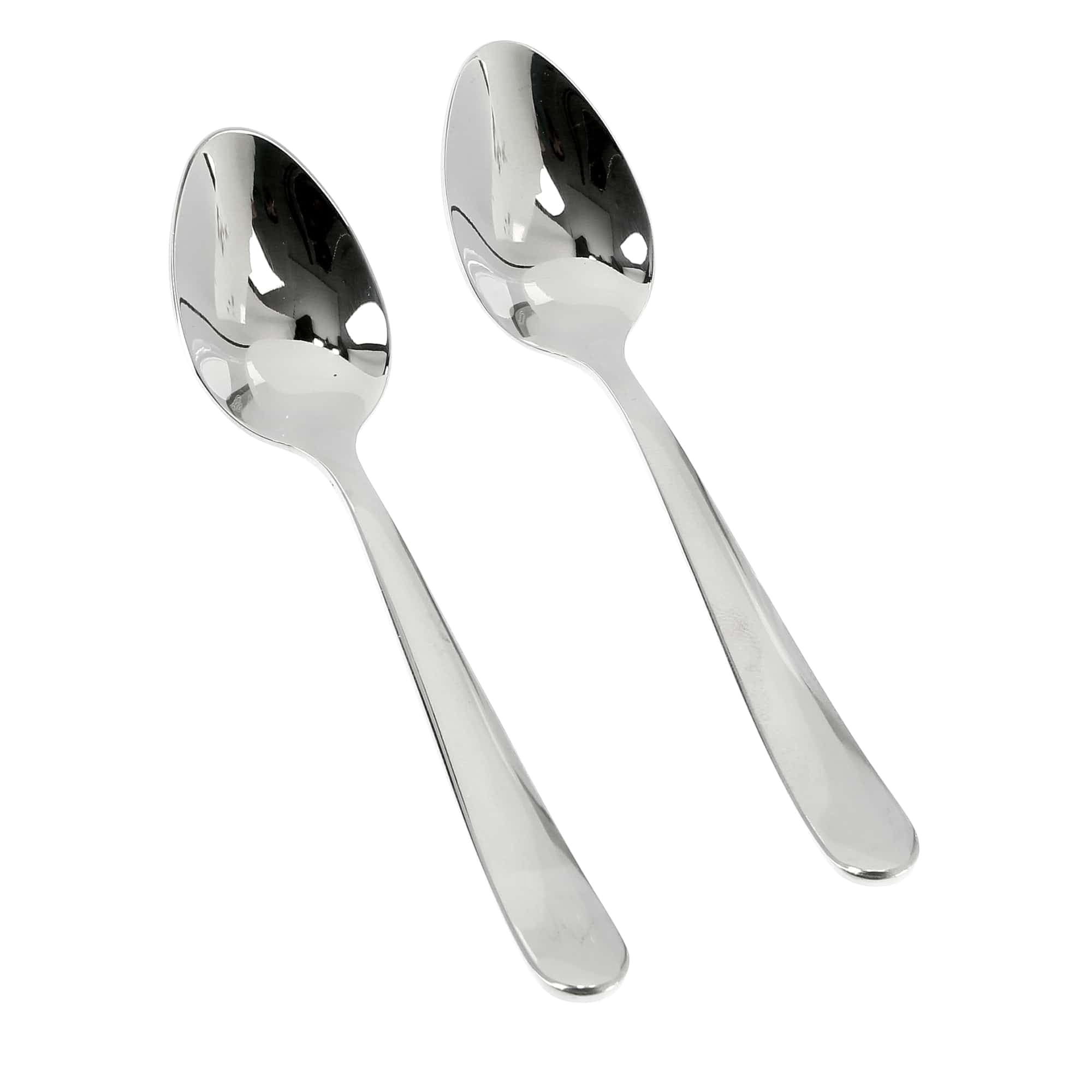 Royalford Stainless Steel Tea Spoon Set, 2 Pcs