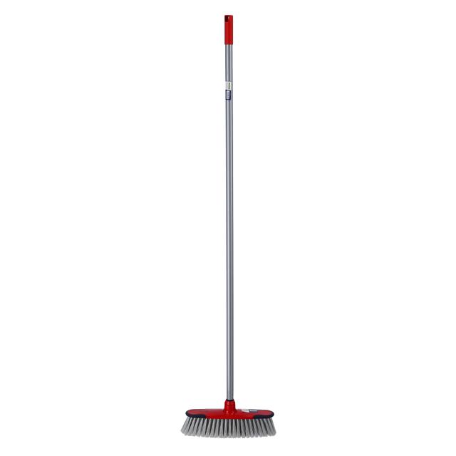 مكنسة أرضية طويلة ذات مقبض طويل مع شعيرات صناعية صلبة رويال فورد Royalford One Click Series Long Floor Broom - SW1hZ2U6NDQ2NzA2