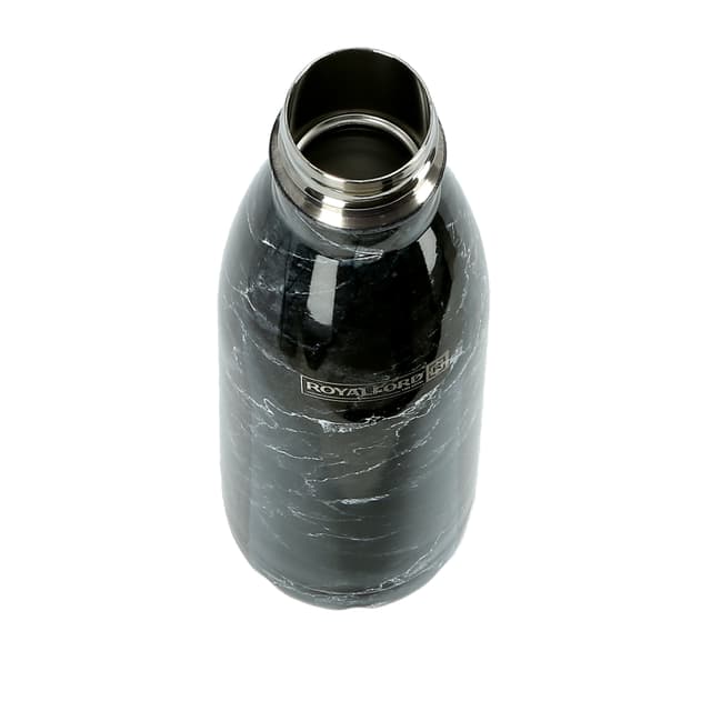 مطارة ماء ( حافظة ماء ) 500 مل - اسود Royalford -  Vacuum Bottle – Double Wall Stainless Steel Flask & Water Bottle