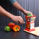 مفرمة طعام يدوية - ستانلس ستيل - Chilly Cutter - Portable Stylish & Durable Design Non - Royalford