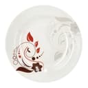 صحن تقديم عميق ميلامين 10 بوصة Royalford - 10" Deep Dinner Plate, Melamine Ware , Plate with Elegant Floral Design