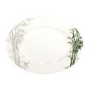 صحن تقديم ميلامين دائري 14 انش أبيض رويال فورد Royalford Melamine Ware Oval & Dinner Plates, 14inch, RF9893 - SW1hZ2U6NDQ3MTgx