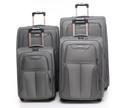 شنطة سفر (حقيبة سفر) عدد 4 – رمادي  PARA JOHN Abraj Soft Trolley Luggage Bags Set - SW1hZ2U6NDYxMjIw