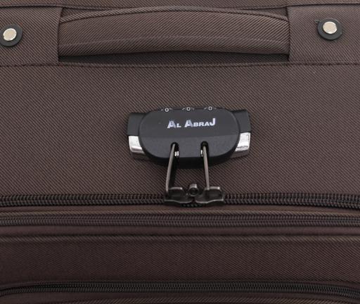 ABRAJ PARA JOHN Abraj 4 Pieces Soft Trolley Luggage Bags Set