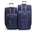 شنطة سفر (حقيبة سفر) عدد 4 – أزرق  PARA JOHN Abraj Soft Trolley Luggage Bags Set - SW1hZ2U6NDYxMjUw