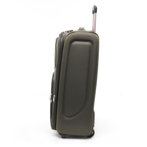 ABRAJ PARA JOHN Abraj 3 Pieces Soft Trolley Luggage Bags Set