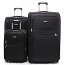 ABRAJ PARA JOHN Abraj 3 Pieces Soft Trolley Luggage Bags Set