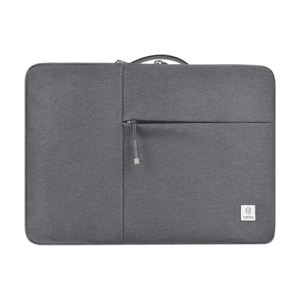 WIWU ALPHA DOUBLE LAYER SLEEVE BAG FOR 15.4" LAPTOP/16" MACBOOK - GRAY - 305045