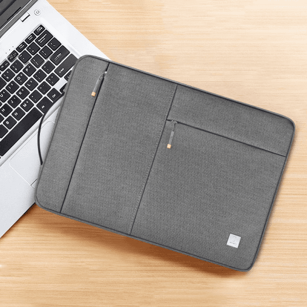 WIWU ALPHA SLIM SLEEVE BAG FOR 14" LAPTOP/MACBOOK AIR - GRAY