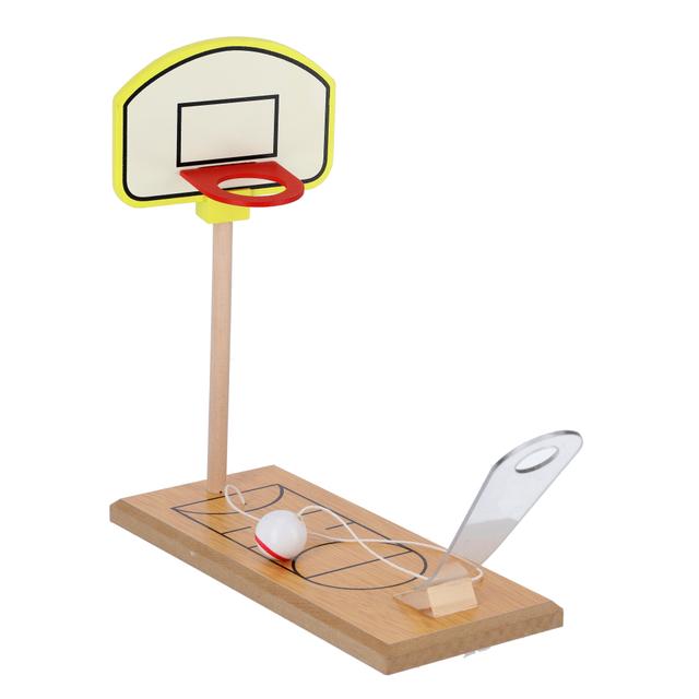 Baby Plus Desktop Wooden Basketball Toy - SW1hZ2U6NDY0Njg4