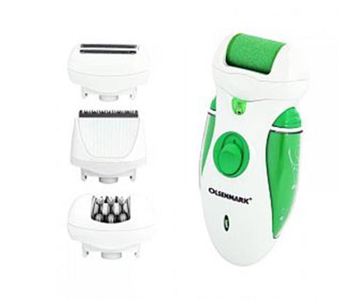 ماكينة إزالة الشعر للسيدات قابلة لإعادة الشحن Rechargeable Lady Epilator - Olsenmark