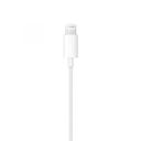 سماعات ايفون سلك مع التحكم بدرجة الصوت أبيض ويو Wiwu White Volume Control iPhone AirPods