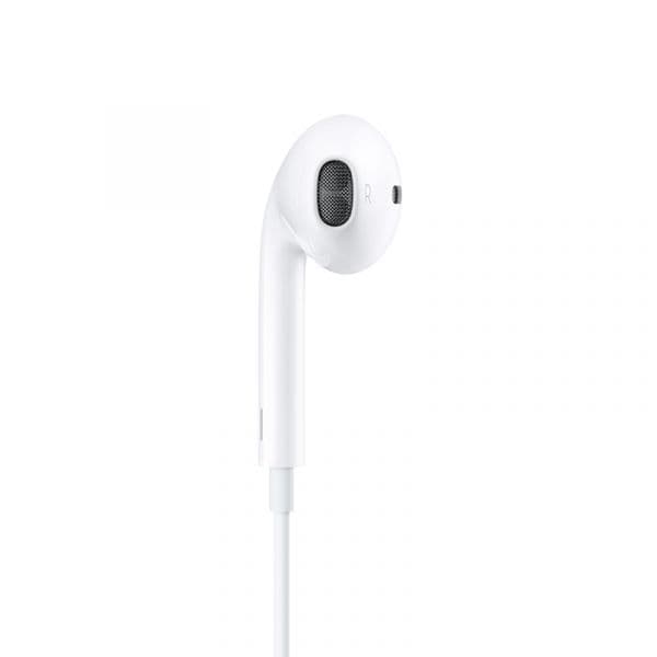 سماعات ايفون سلك مع التحكم بدرجة الصوت أبيض ويو Wiwu White Volume Control iPhone AirPods