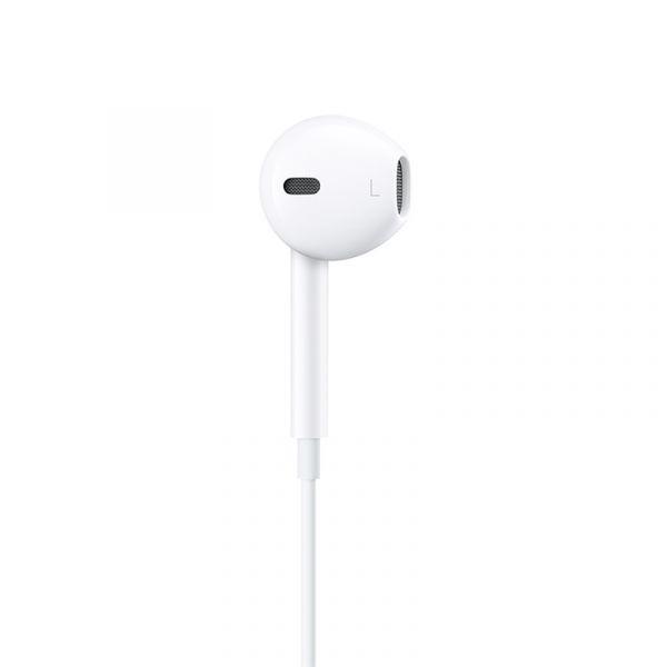 سماعات ايفون سلك مع التحكم بدرجة الصوت أبيض ويو Wiwu White Volume Control iPhone AirPods