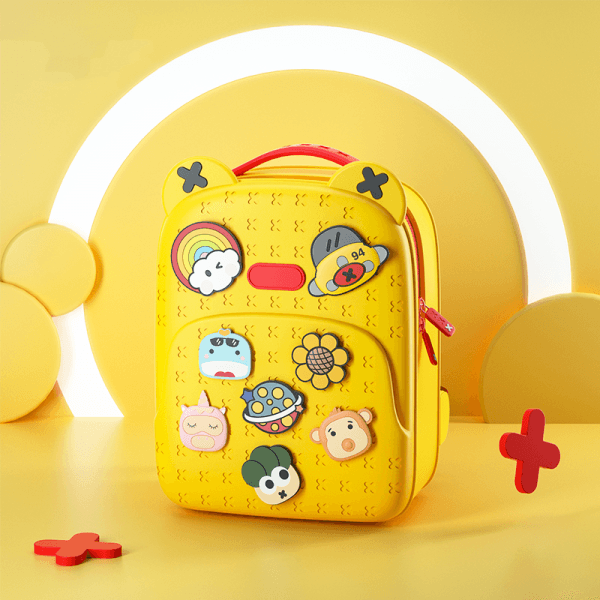 حقيبة ظهر للاطفال أصفر WIWU EVA LIGHT TIDE BABY BACKPACK