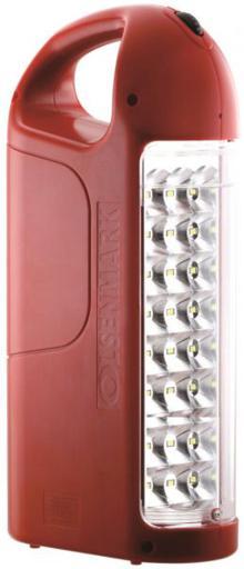 Olsenmark High Power Rechargeable 3D Led Lantern, 24 Pcs Led